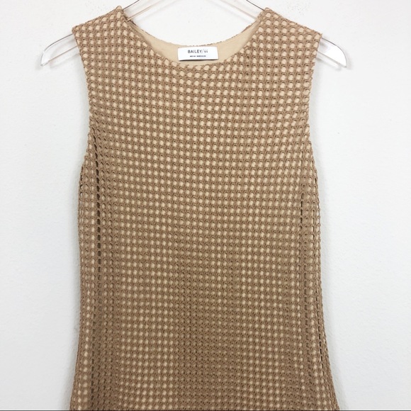 Bailey 44 | ‘Sabi Sand’ Mesh Overlay Sheath Dress - Picture 4 of 6